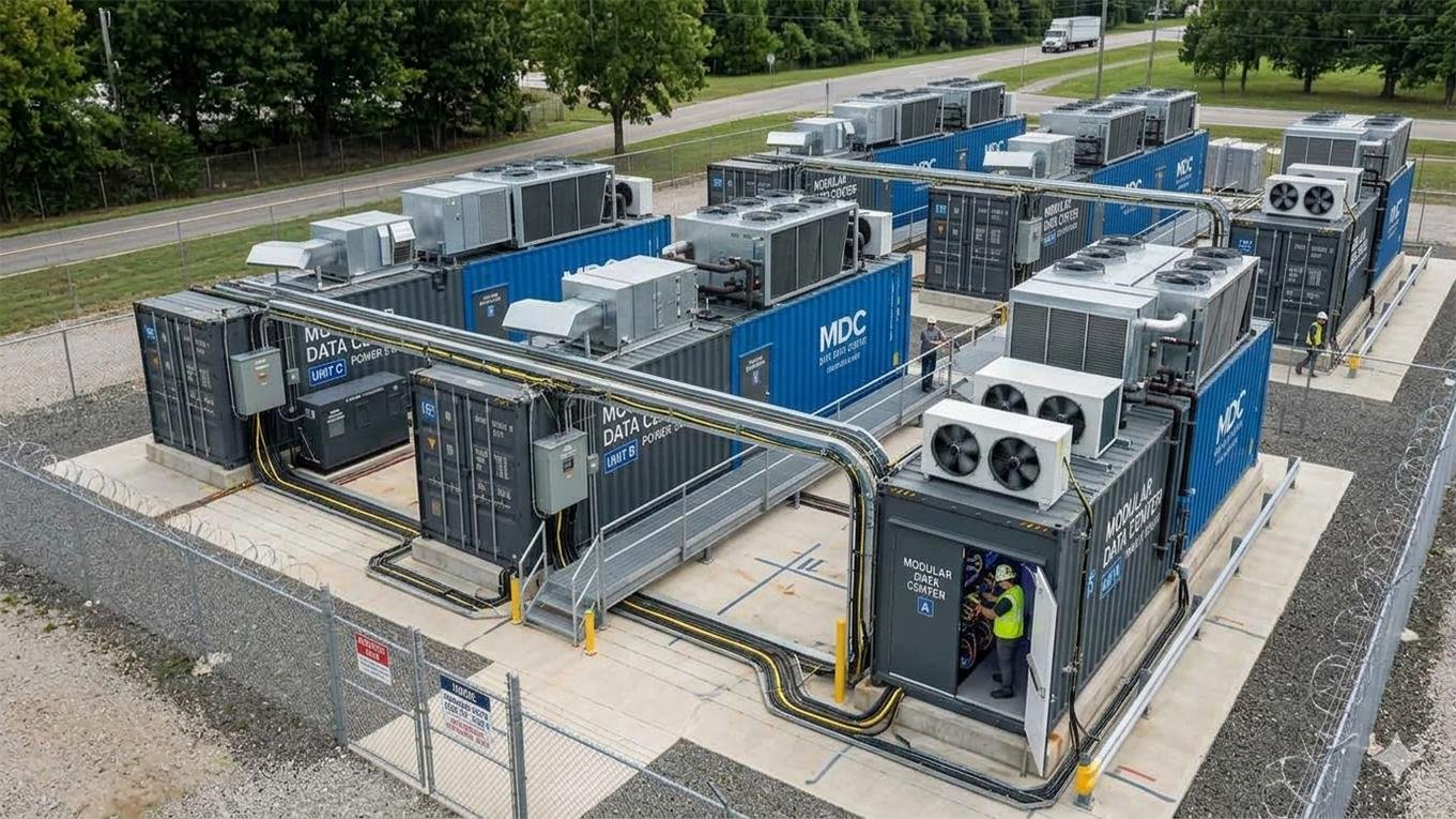 Modular Data Centers: Faster AI Capacity, Real Limits