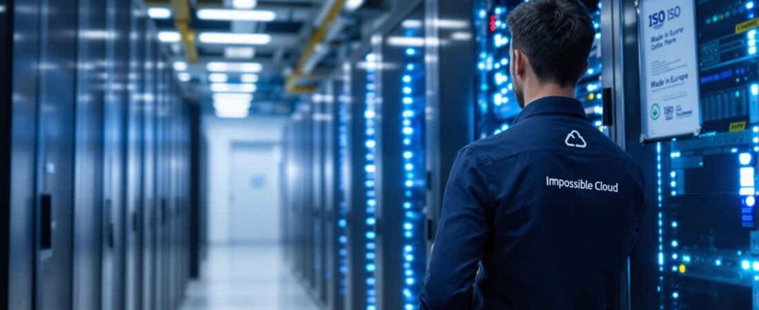 Secure European data center supporting sovereign cloud architecture