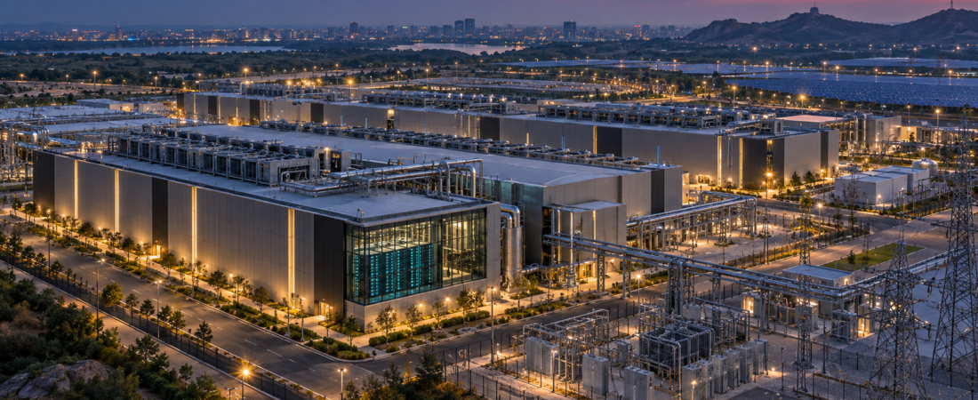 TCS HyperVault AI data center campus in Hyderabad