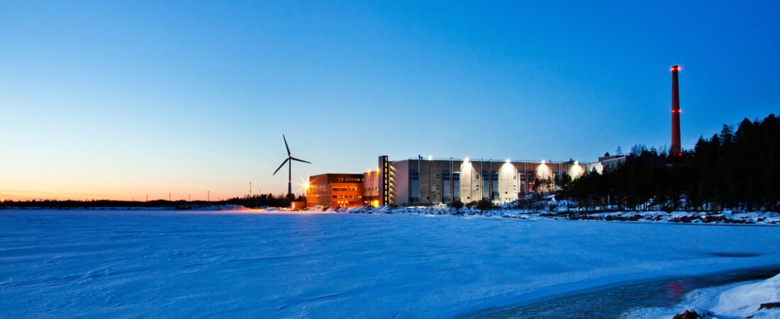 Google Hamina data center in Finland