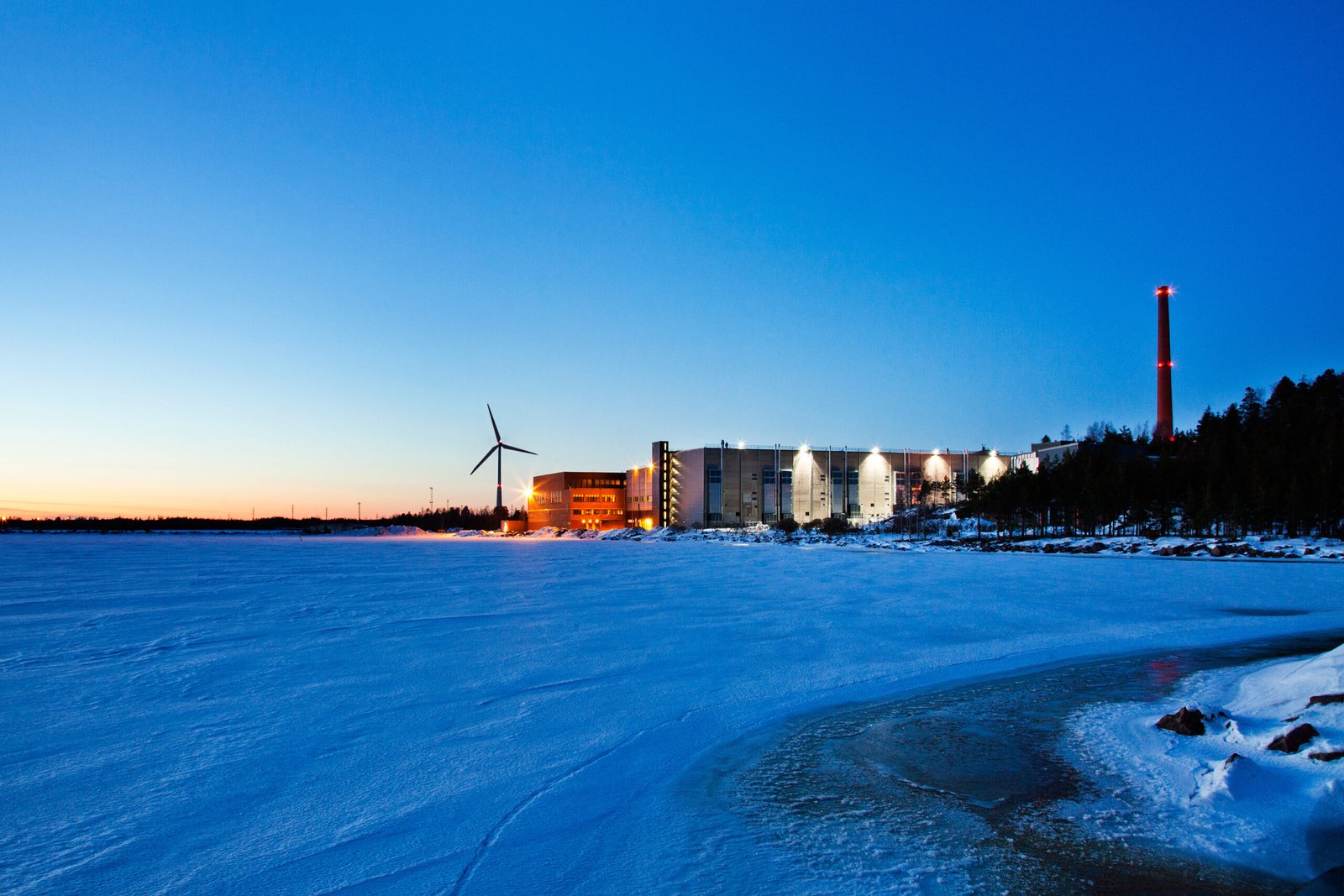 Google Hamina data center in Finland